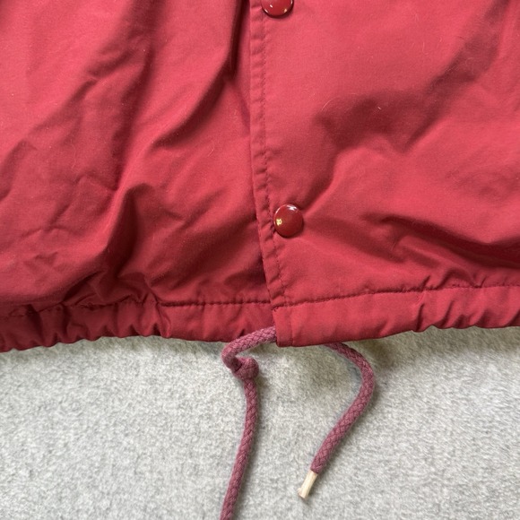 Vintage BAMA Alabama Crimson Tide Jacket XXL Red USA Made Nylon Sherpa Lined - Picture 3 of 11